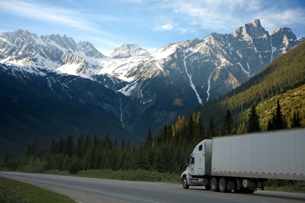 transportation trailer moving